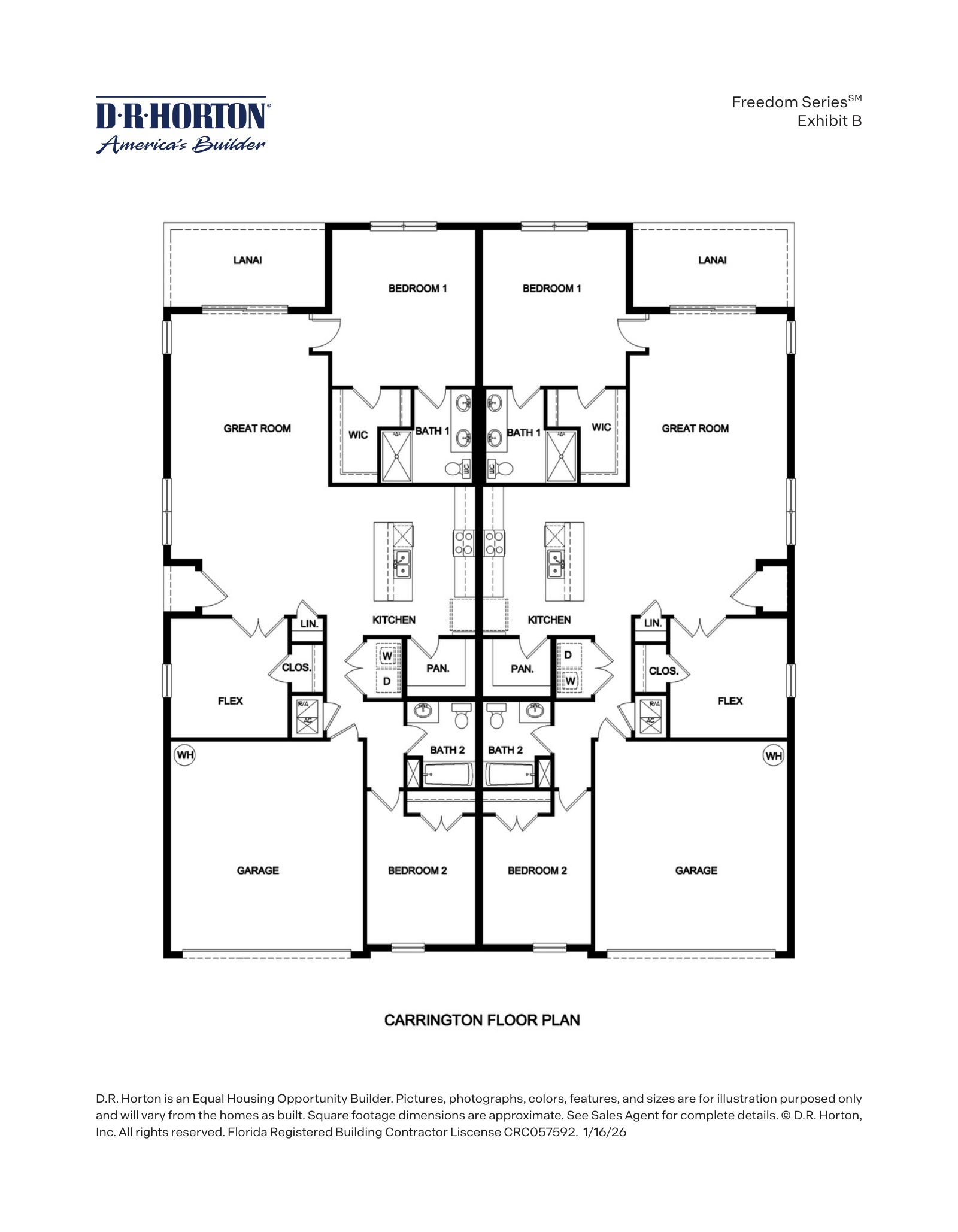 Carrington brochure, page 2 of 2