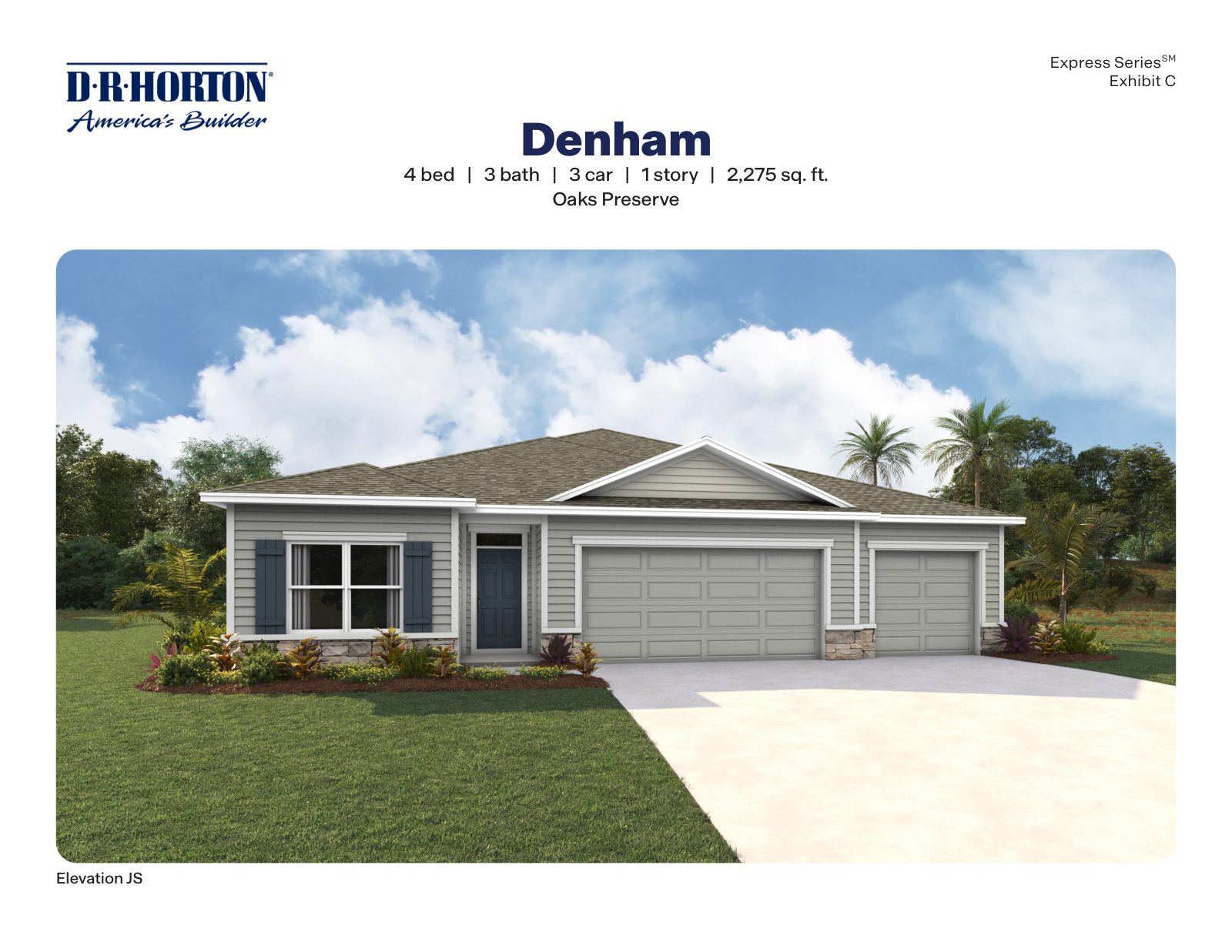 Denham brochure, page 1 of 2