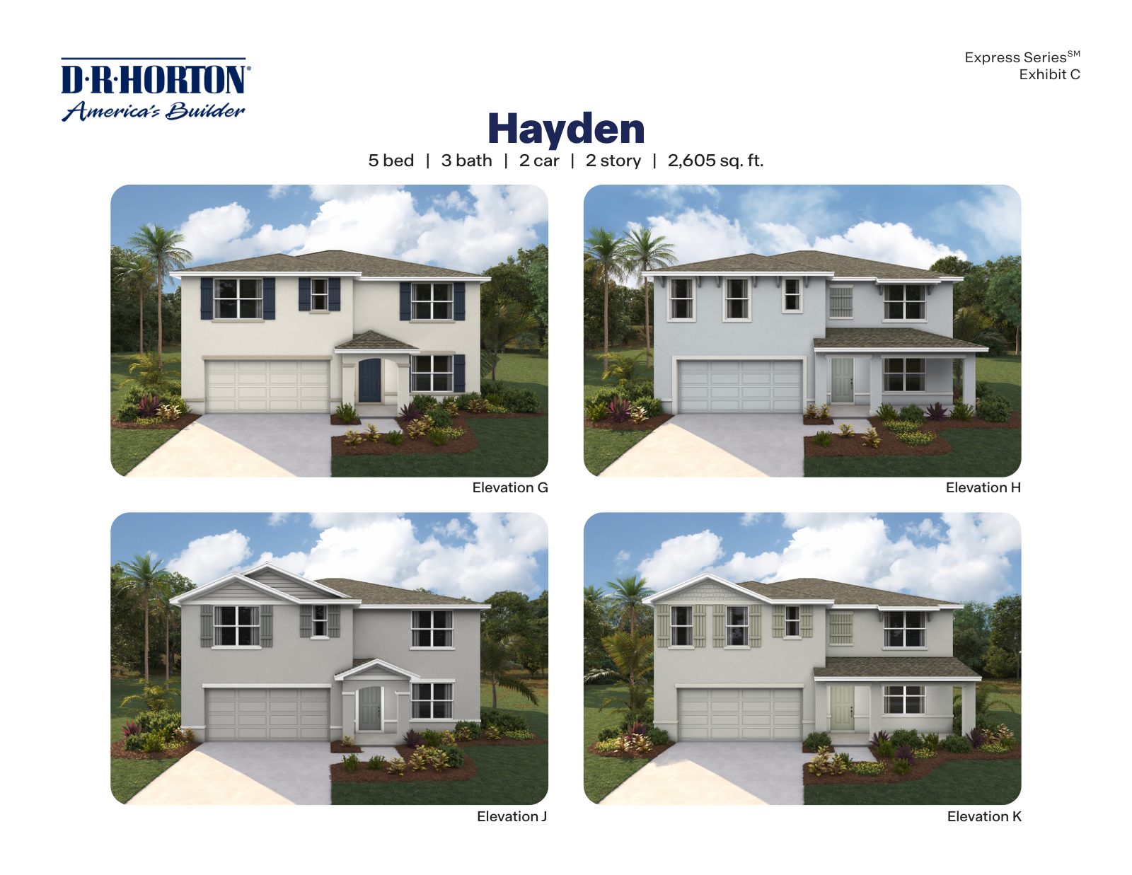 Hayden brochure, page 1 of 2