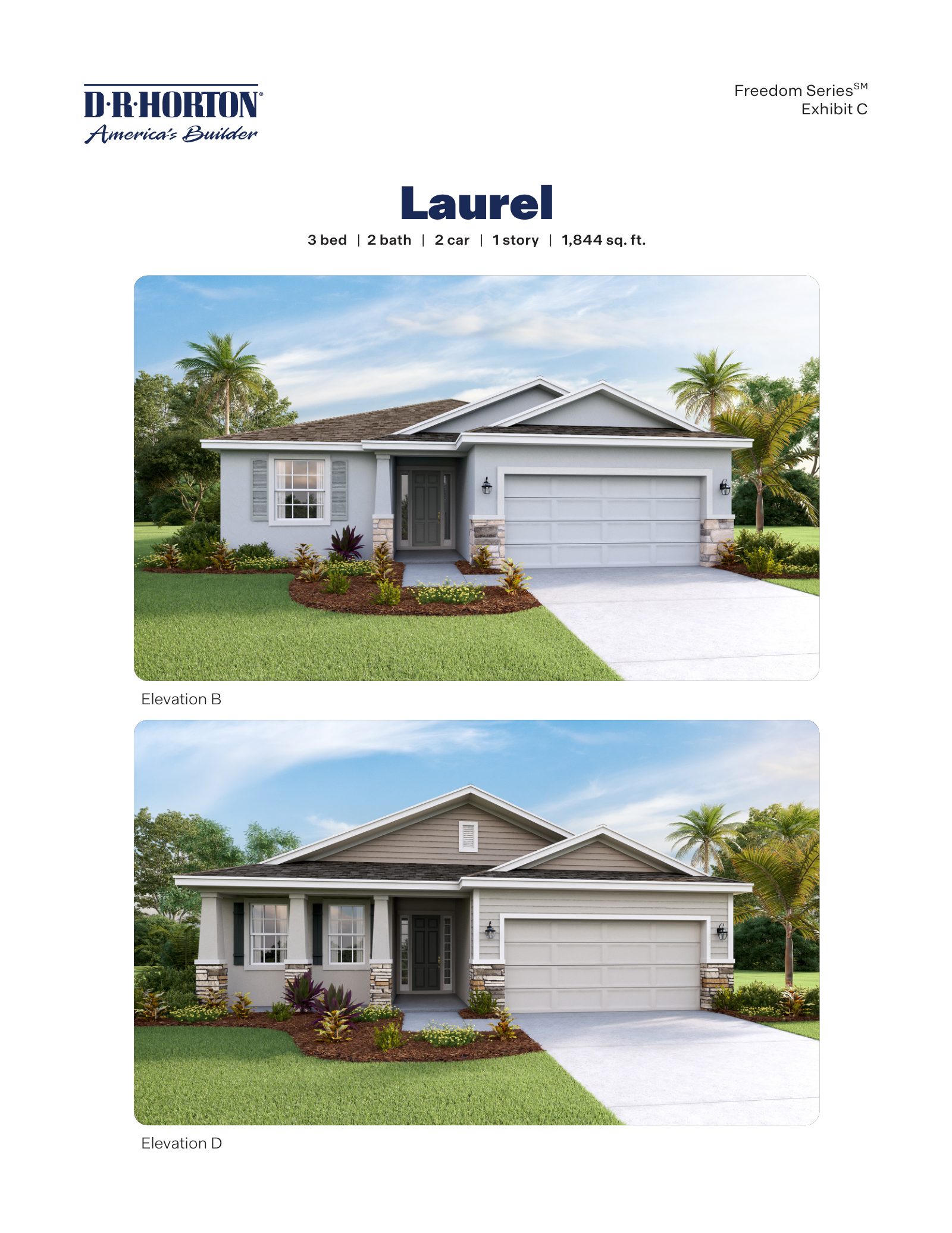 Laurel brochure, page 1 of 2