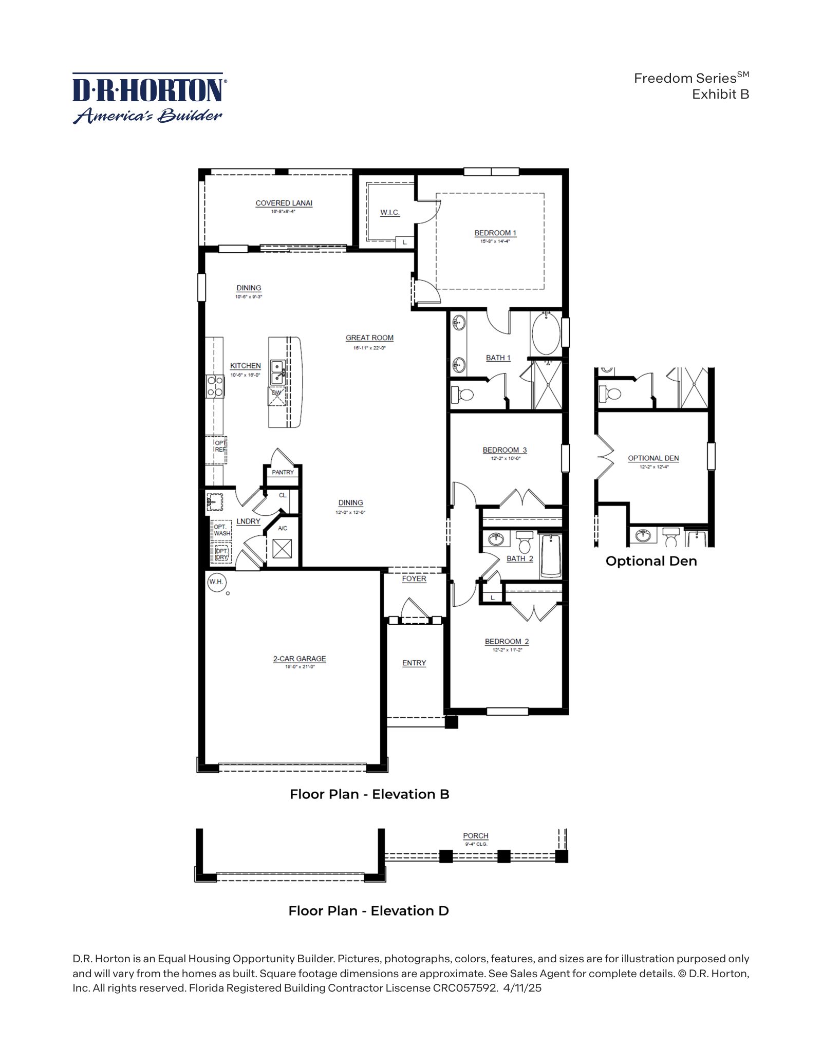 Laurel brochure, page 2 of 2
