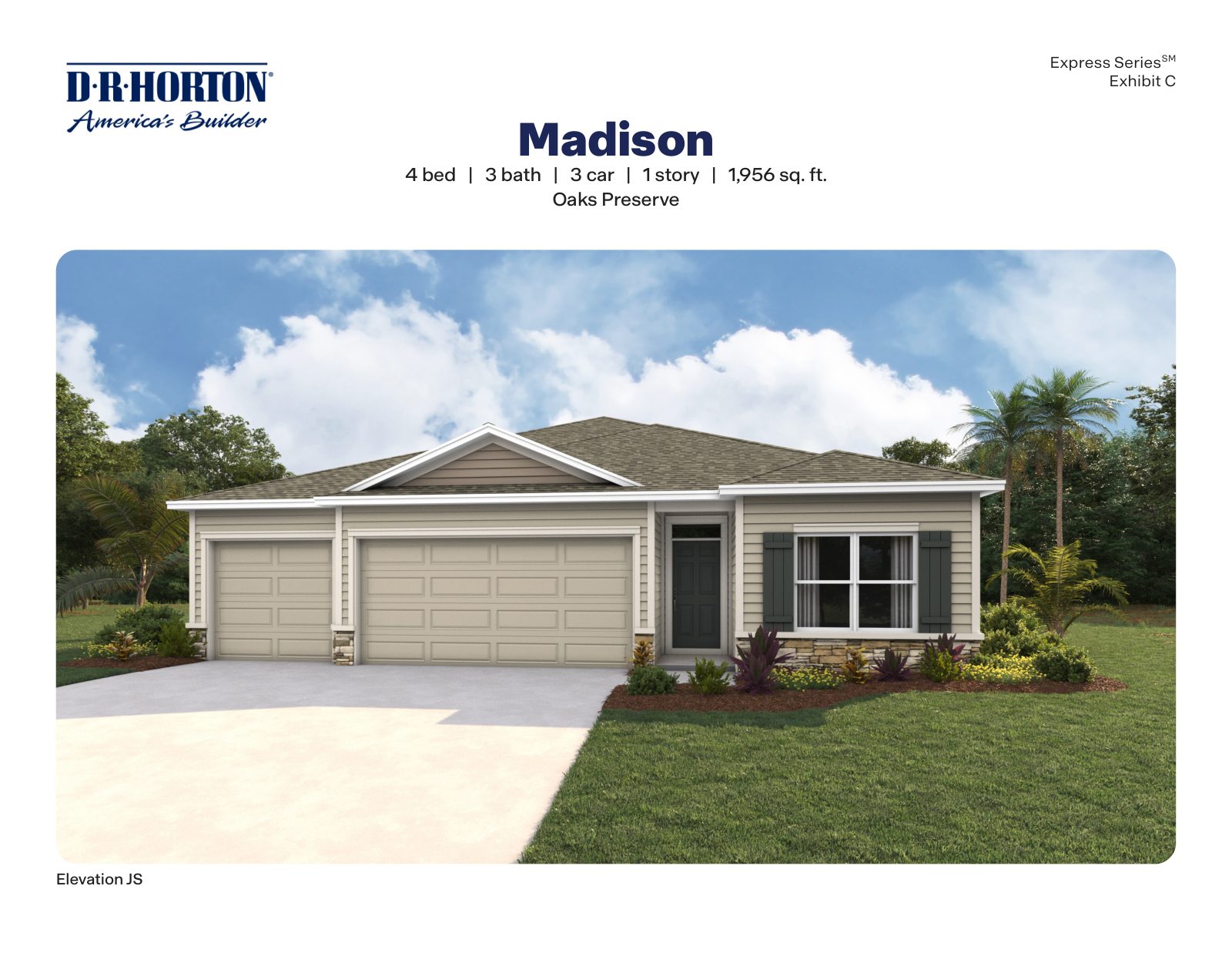 Madison brochure, page 1 of 2