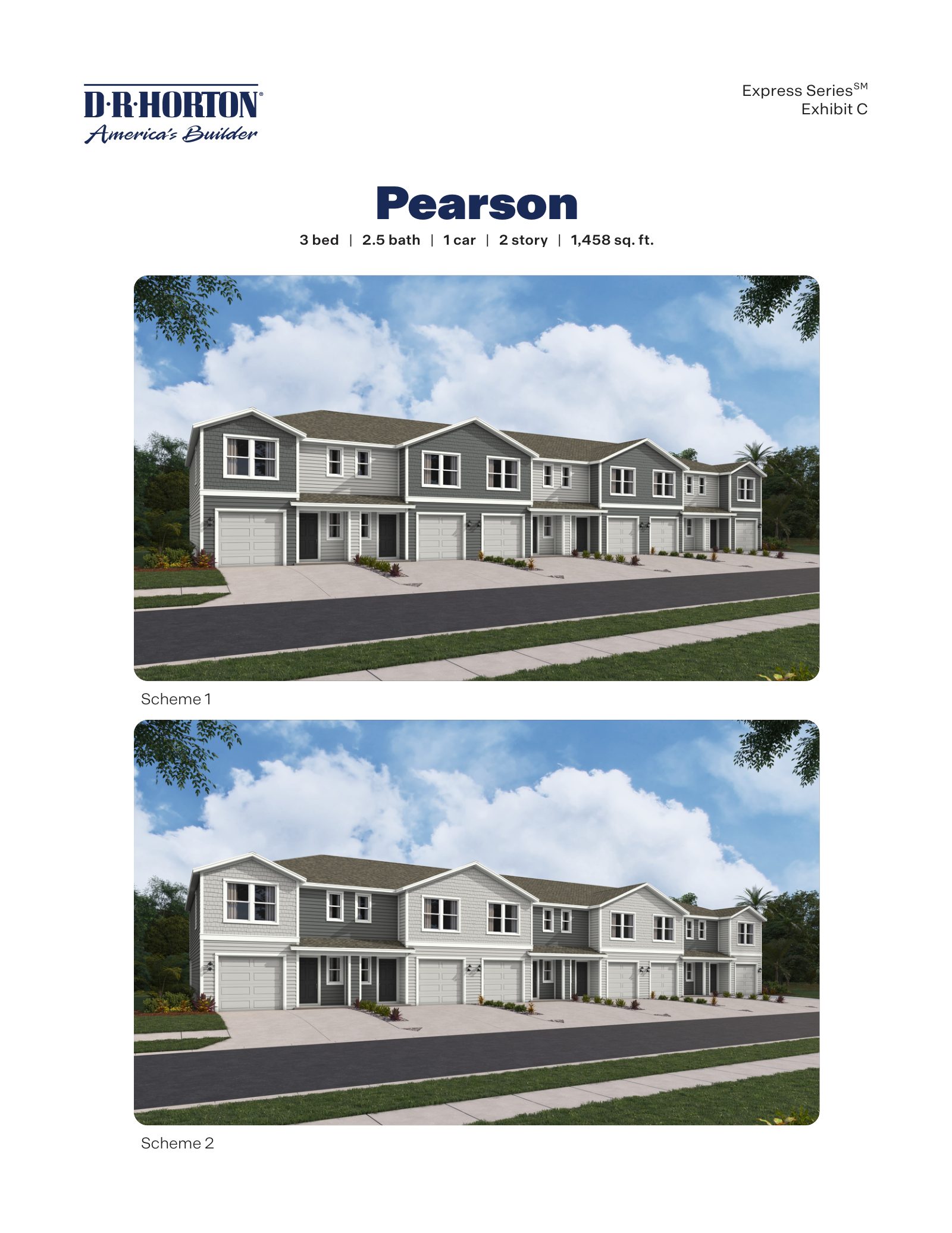 Pearson brochure, page 1 of 2