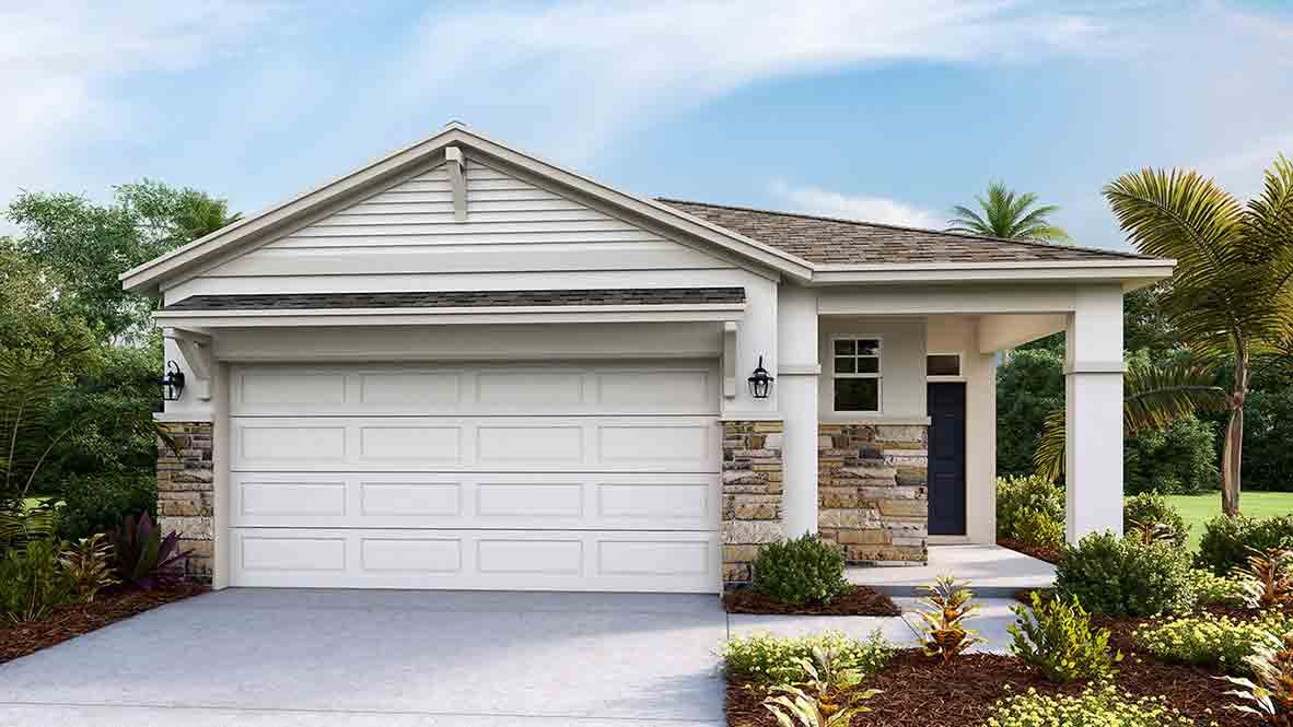 Jennings plan — new D.R. Horton home in Twisted Oaks