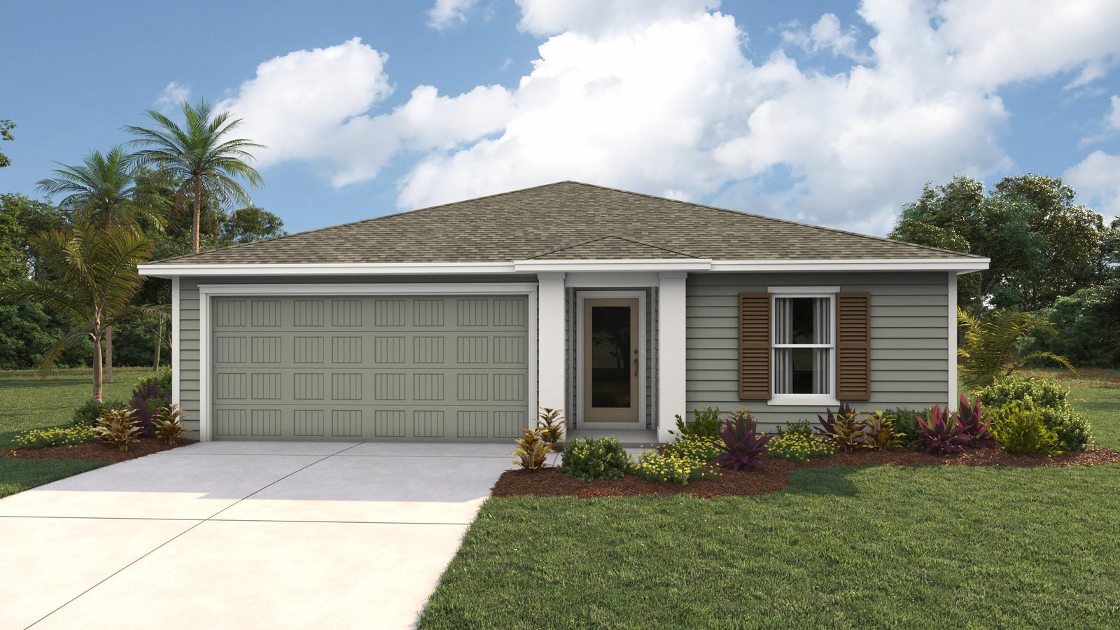Archer II plan — new D.R. Horton home in Fletcher Trace