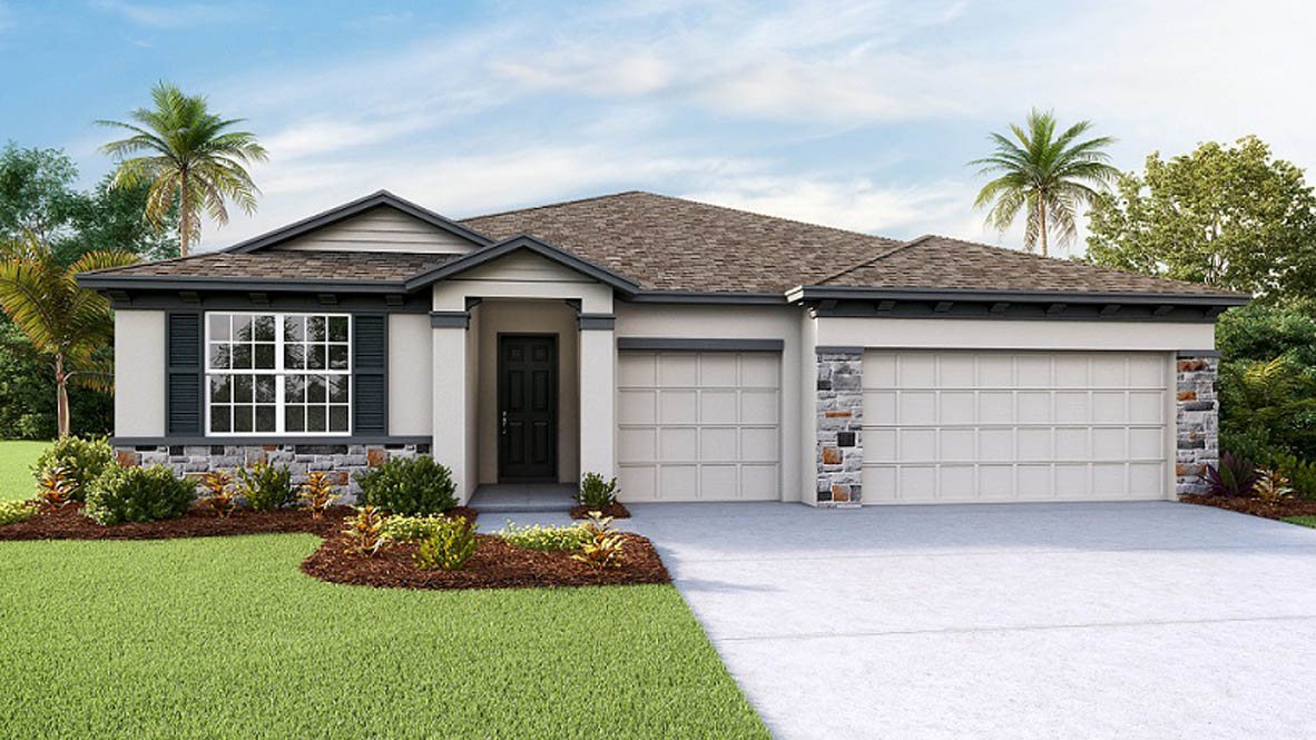 Camden plan — new D.R. Horton home in Waterford