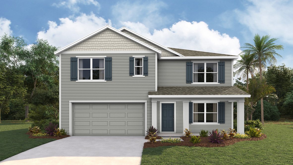 Hayden plan — new D.R. Horton home in Avalon Woods