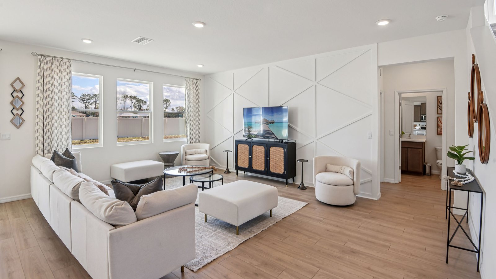 Coral plan — new D.R. Horton home in Tartan Farms