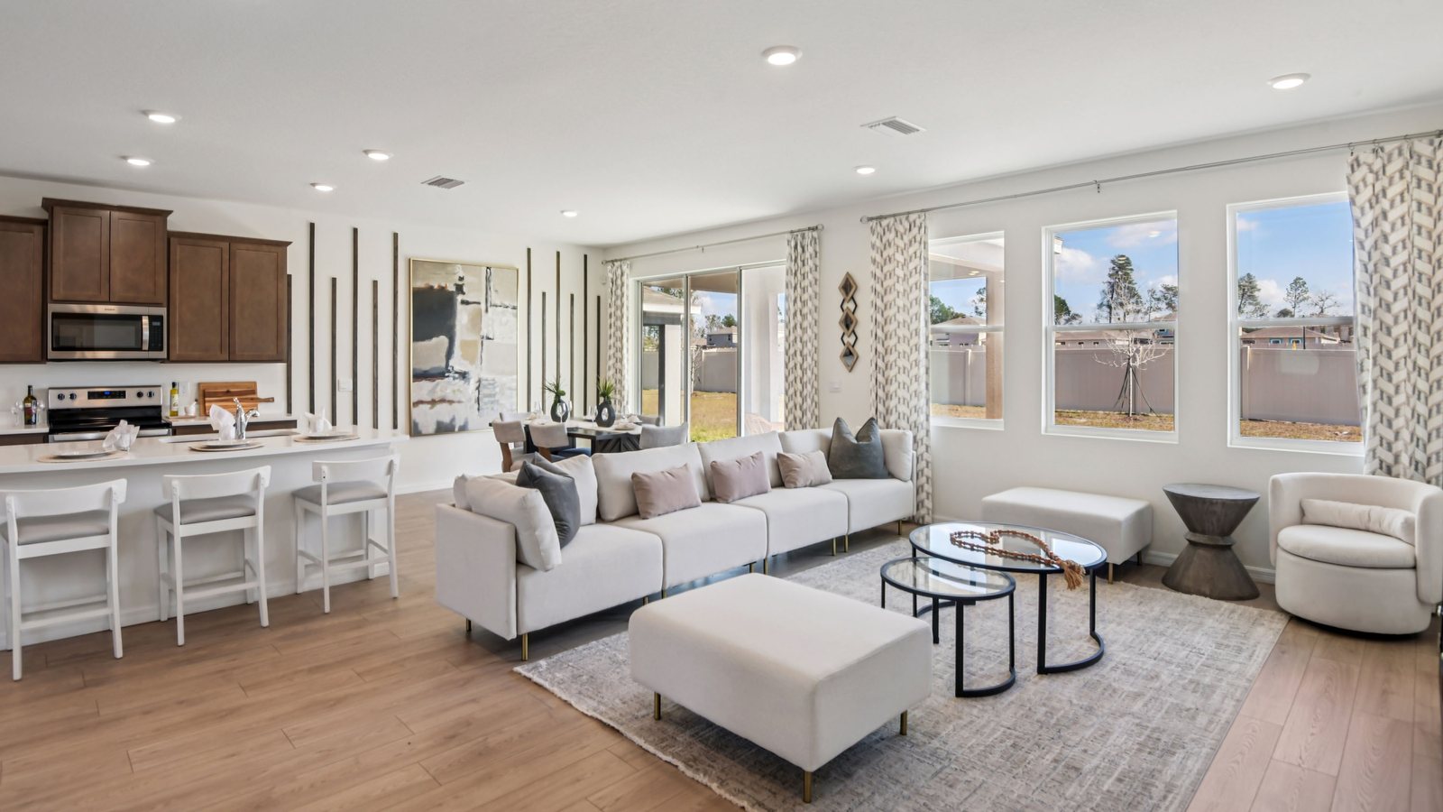 Coral plan — new D.R. Horton home in Tartan Farms