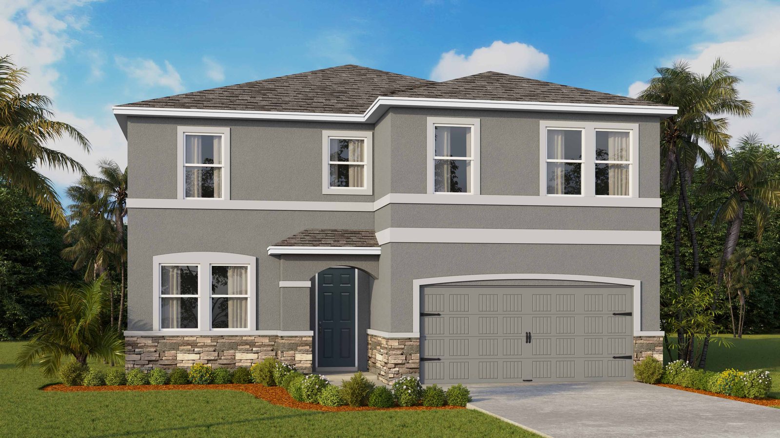 Coral plan — new D.R. Horton home in Tartan Farms