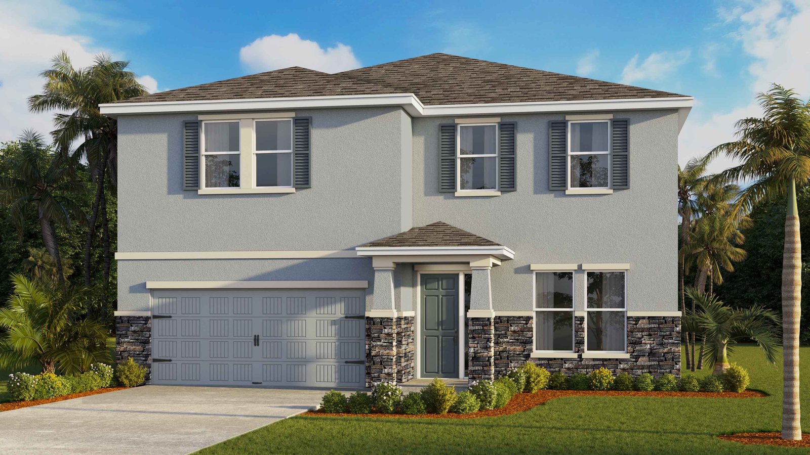Holden plan — new D.R. Horton home in Tartan Farms