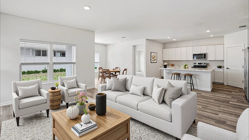 Covington plan — new D.R. Horton home in Avalon Woods