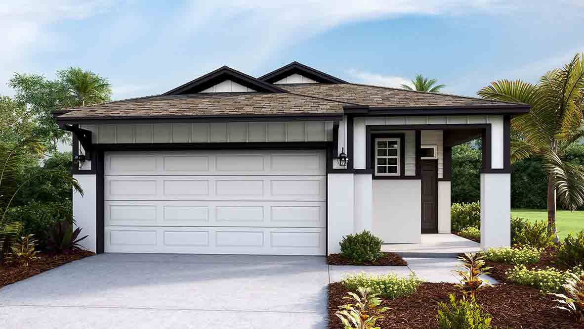 Jennings plan — new D.R. Horton home in Ocala Preserve