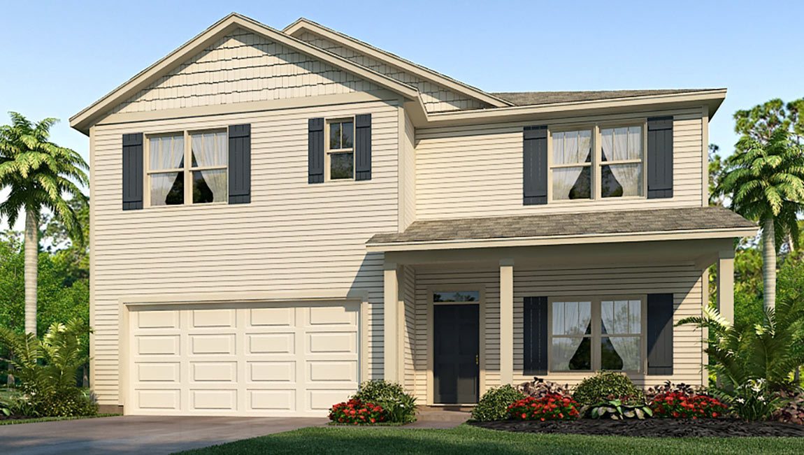 Hayden plan — new D.R. Horton home in Oaks Preserve