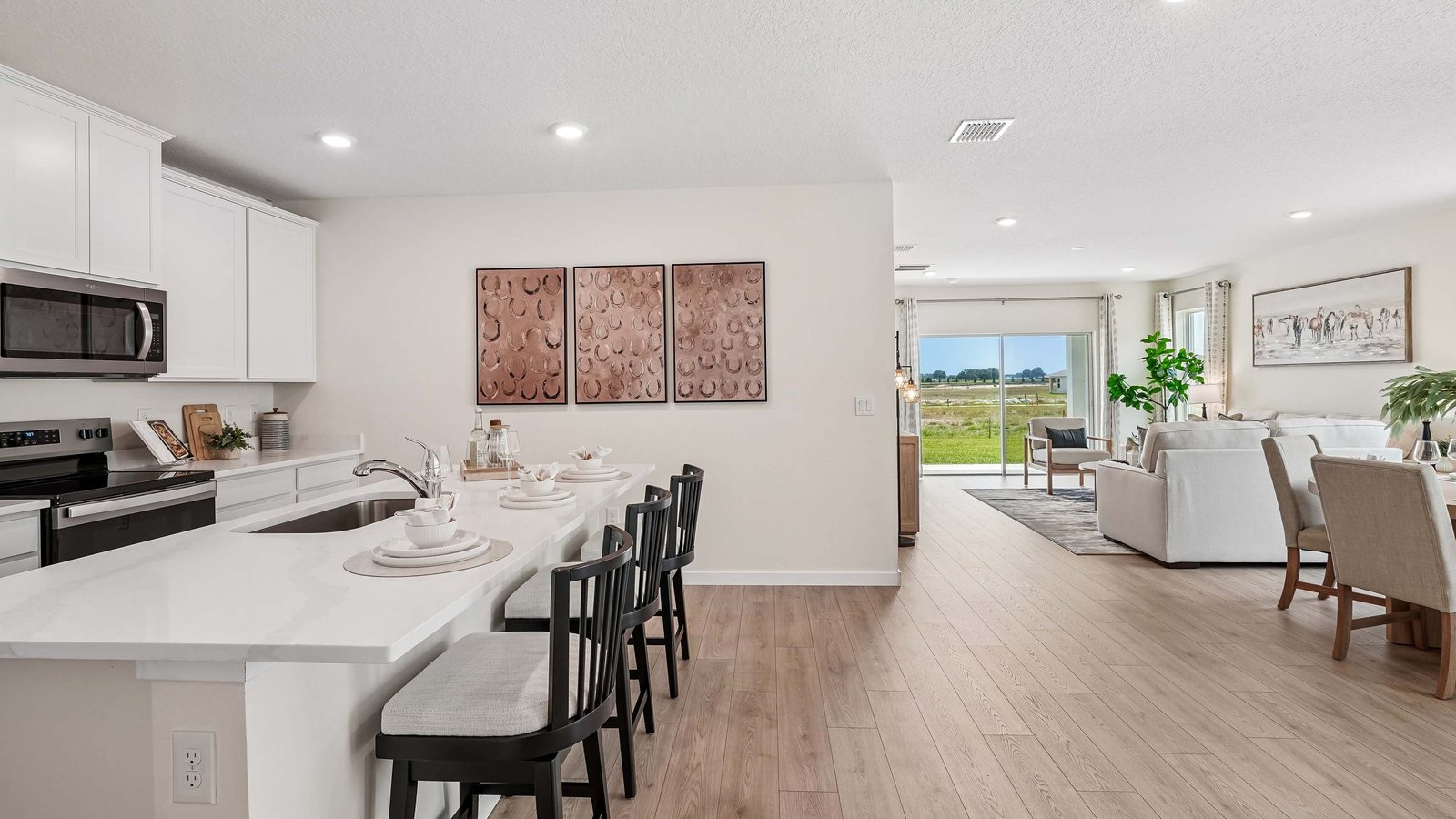 Carrington plan — new D.R. Horton home in Mockingbird Reserve