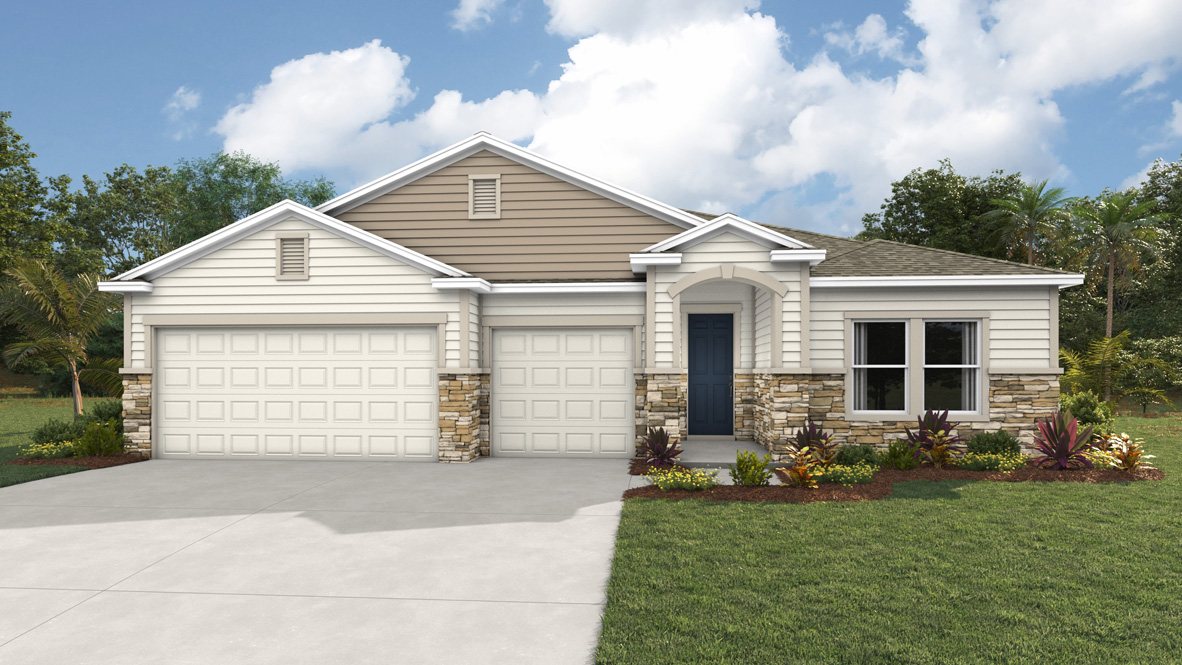 Camden plan — new D.R. Horton home in Buchanan Trails