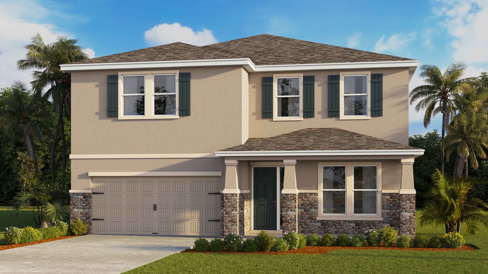 Holden plan — new D.R. Horton home in Tartan Farms