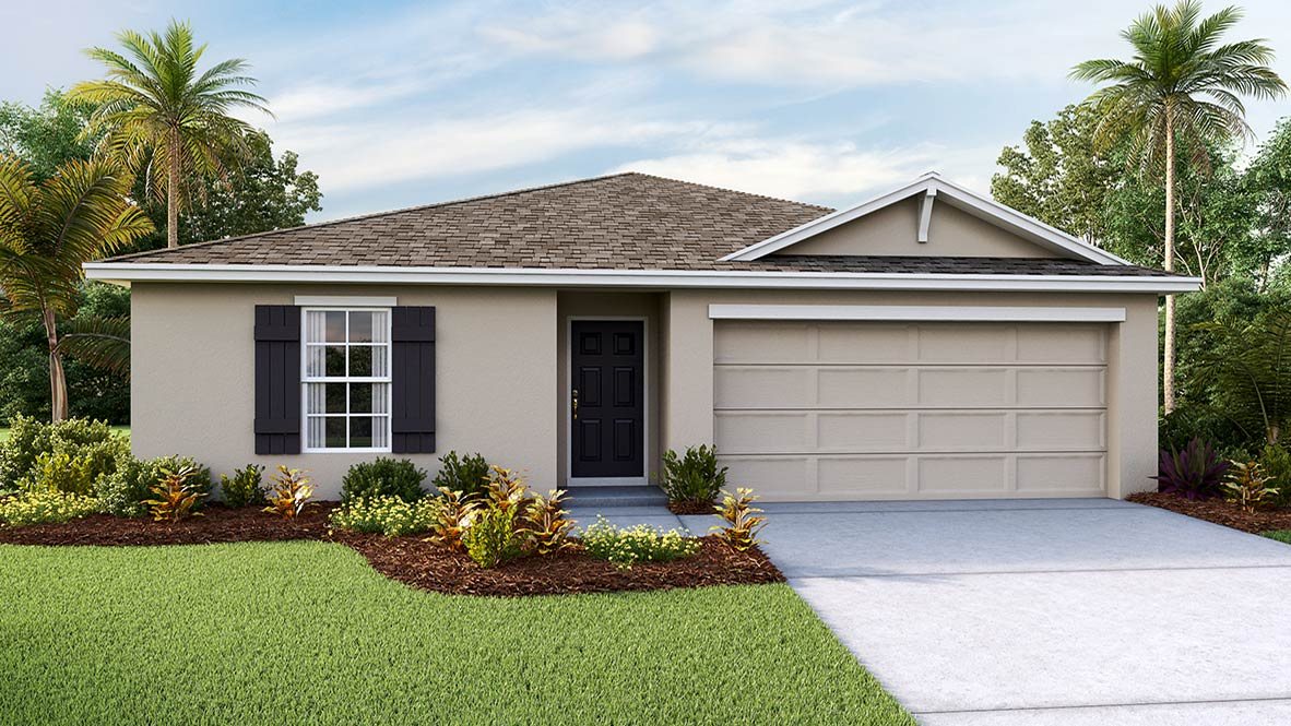 Freeport II plan — new D.R. Horton home in Sunset Hills