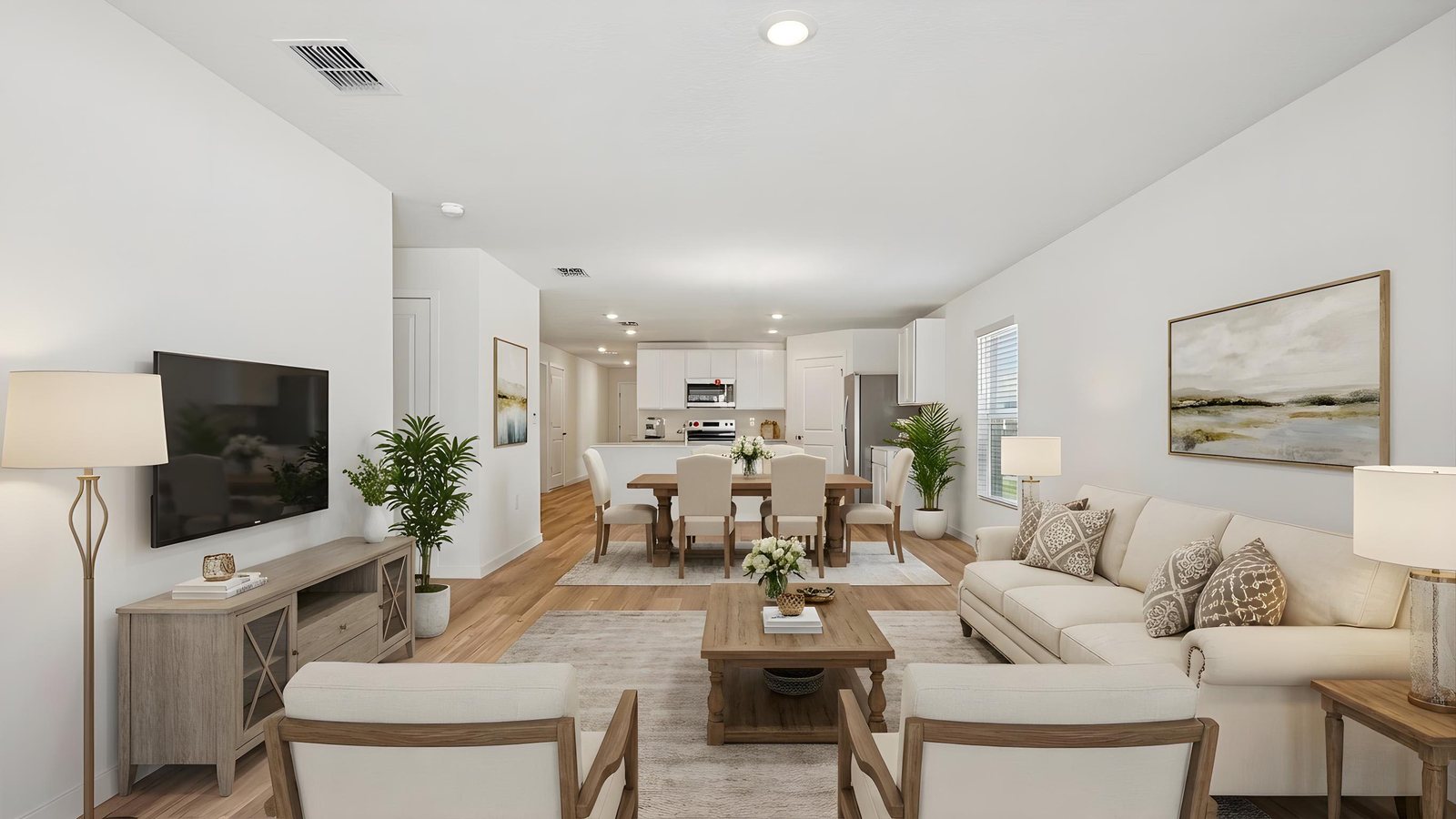 Dundee plan — new D.R. Horton home in Fletcher Trace