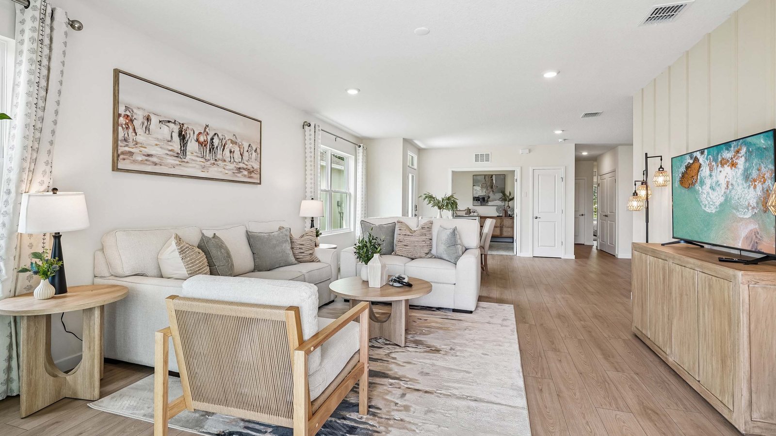 Carrington plan — new D.R. Horton home in Mockingbird Reserve