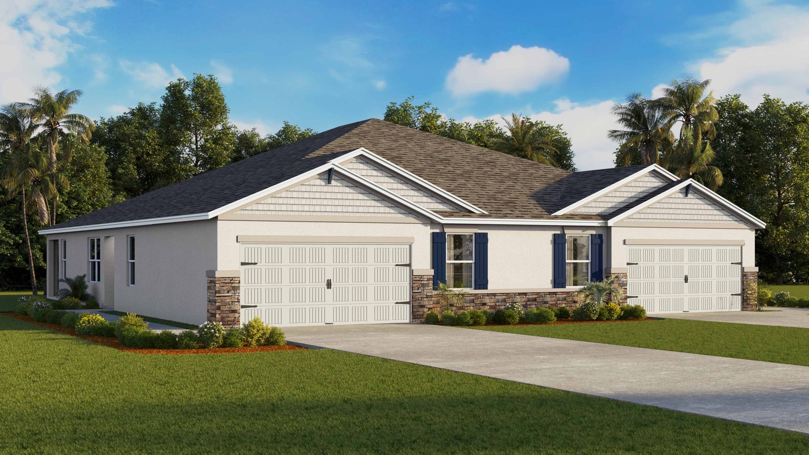 Carrington plan — new D.R. Horton home in Mockingbird Reserve
