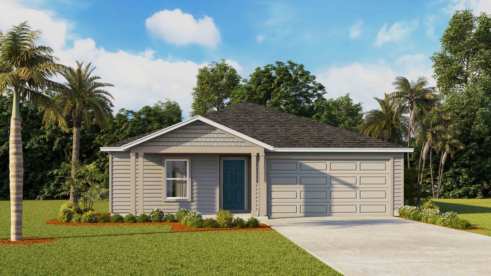 Dundee plan — new D.R. Horton home in Fletcher Trace