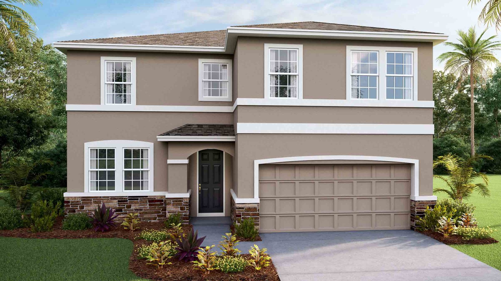 Coral plan — new D.R. Horton home in Ridge at Heath Brook
