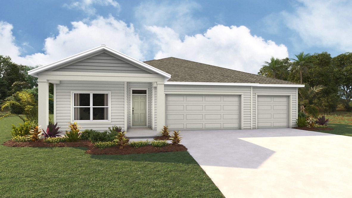 Denham plan — new D.R. Horton home in Avalon Woods