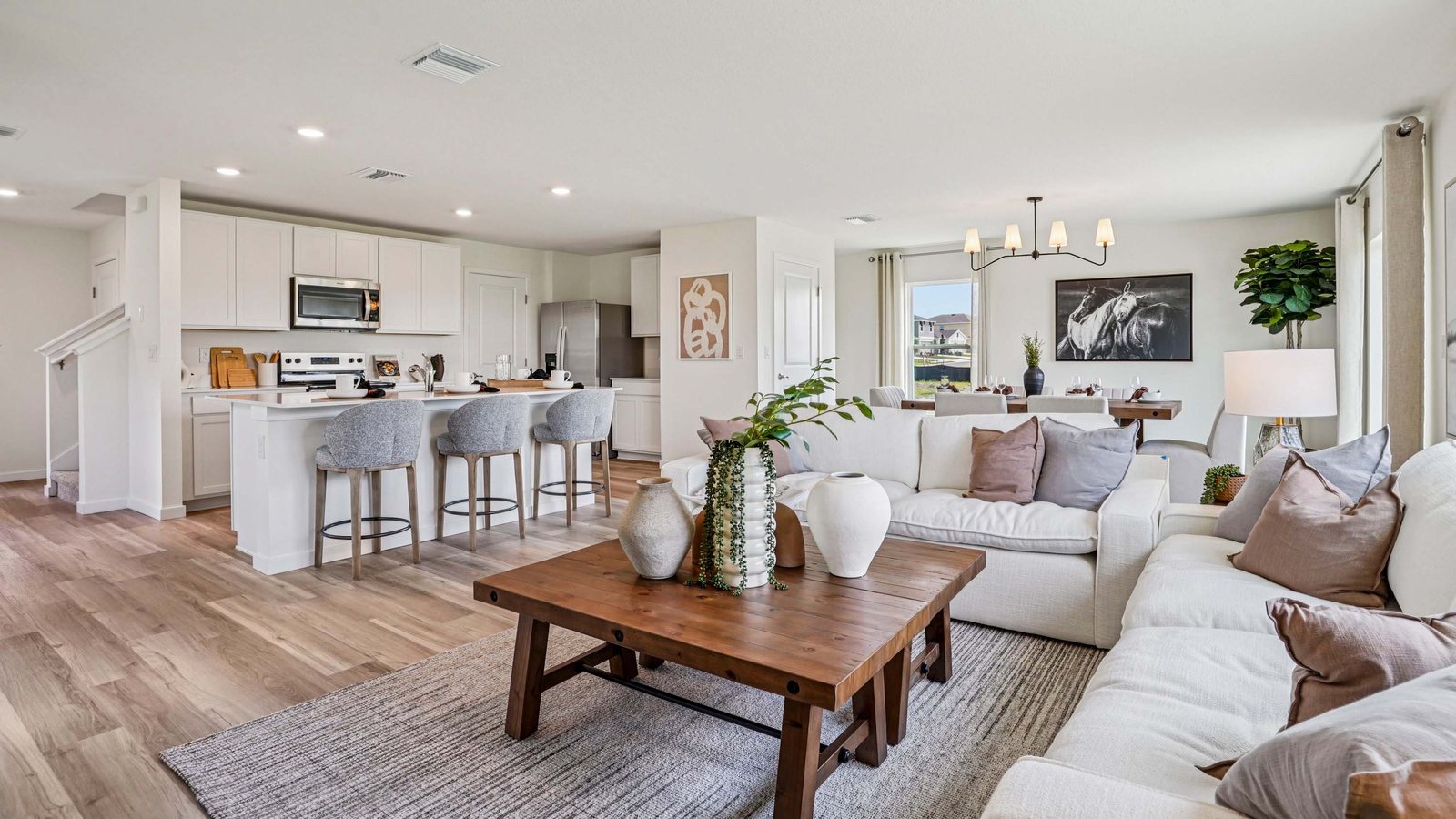 Elston plan — new D.R. Horton home in Avalon Woods