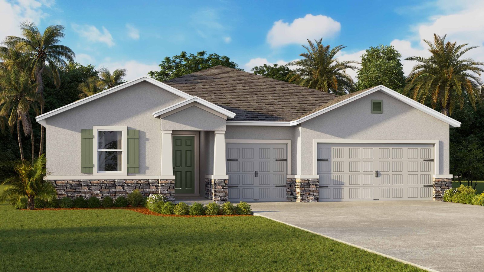 Camden plan — new D.R. Horton home in Tartan Farms