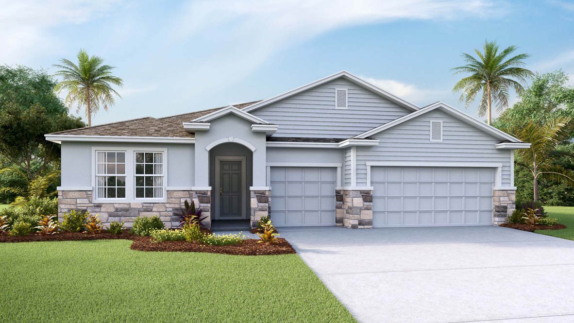 Camden plan — new D.R. Horton home in Waterford