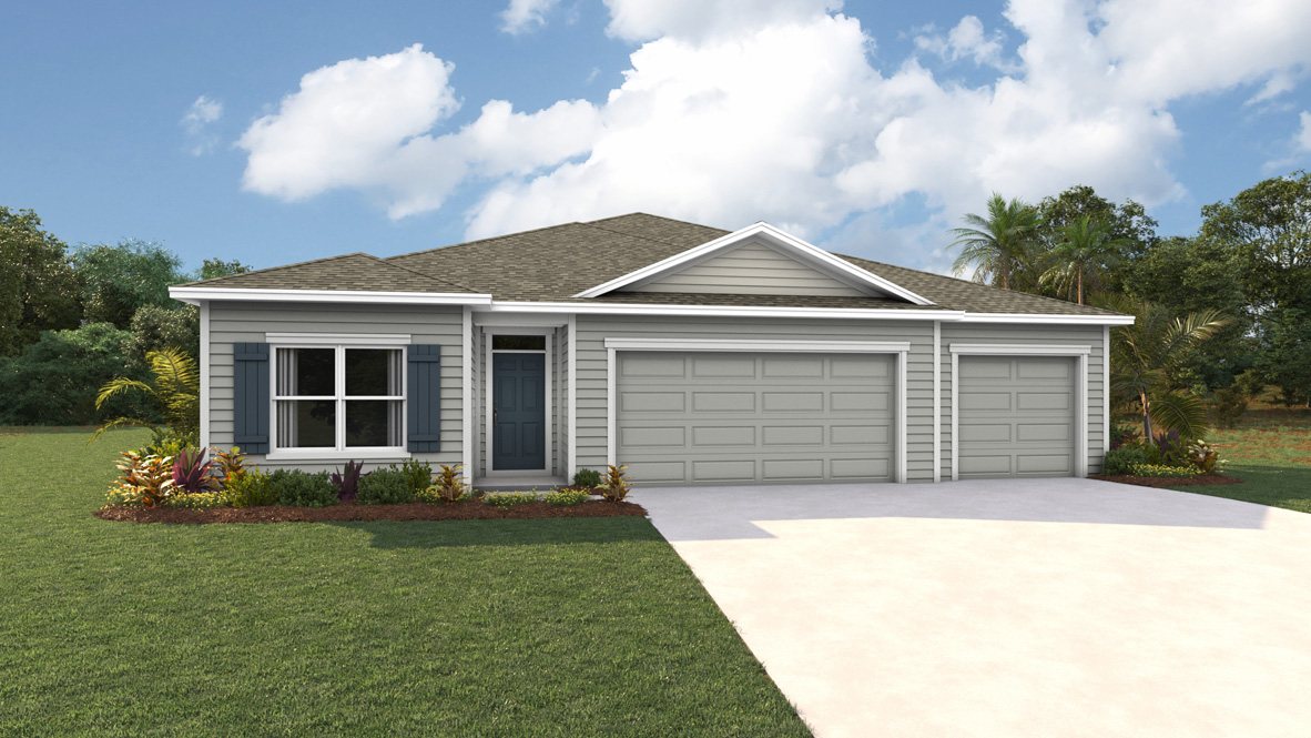 Denham plan — new D.R. Horton home in Avalon Woods