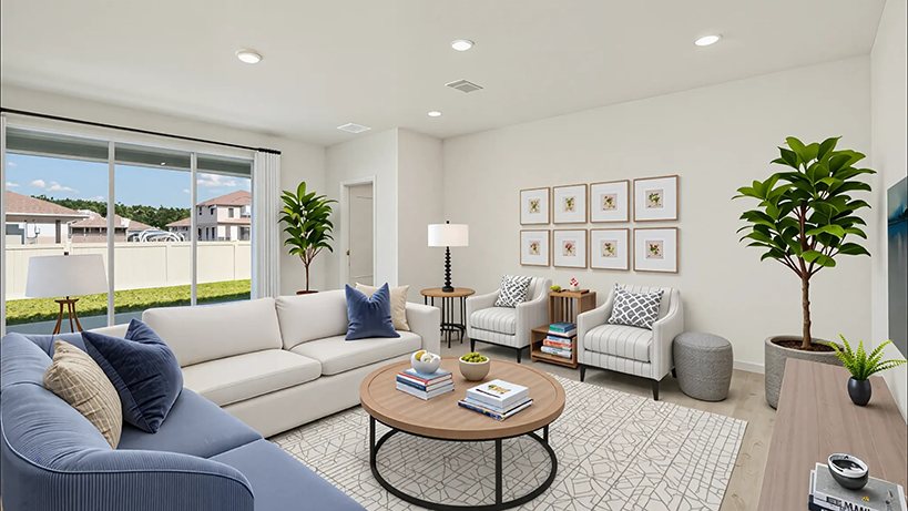 Lantana plan — new D.R. Horton home in Sandal Key