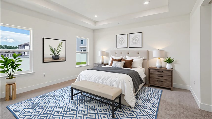 Lantana plan — new D.R. Horton home in Sandal Key