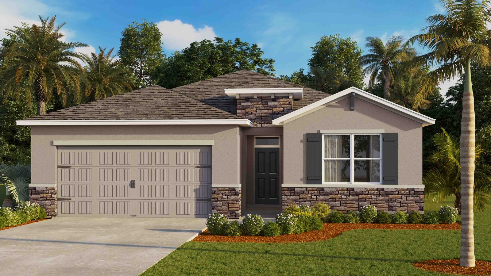 Delray plan — new D.R. Horton home in Mockingbird Reserve