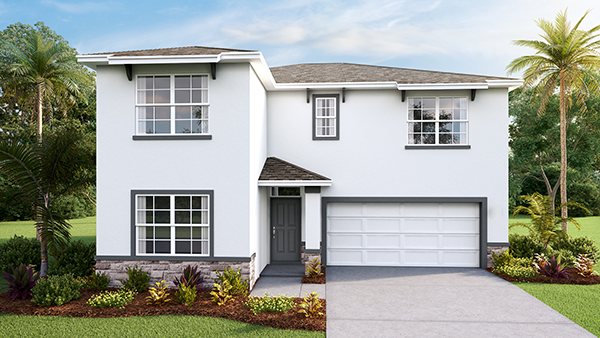 Ensley plan — new D.R. Horton home in Sandal Key