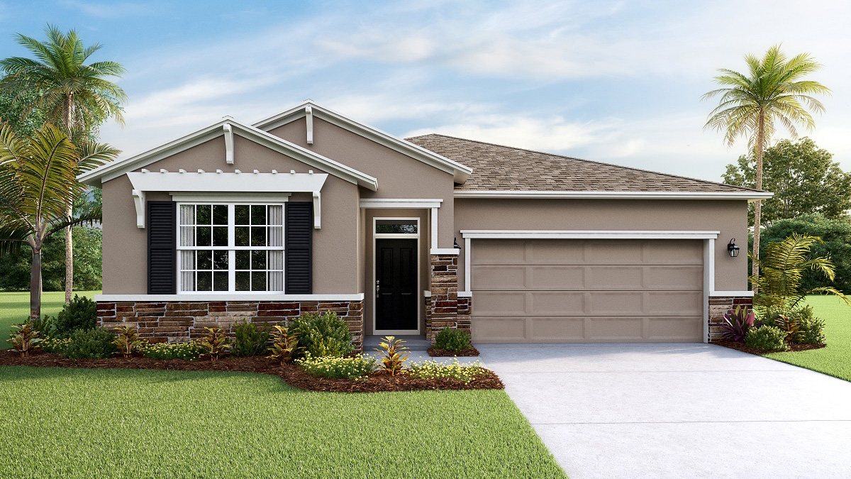 Clifton plan — new D.R. Horton home in Twisted Oaks