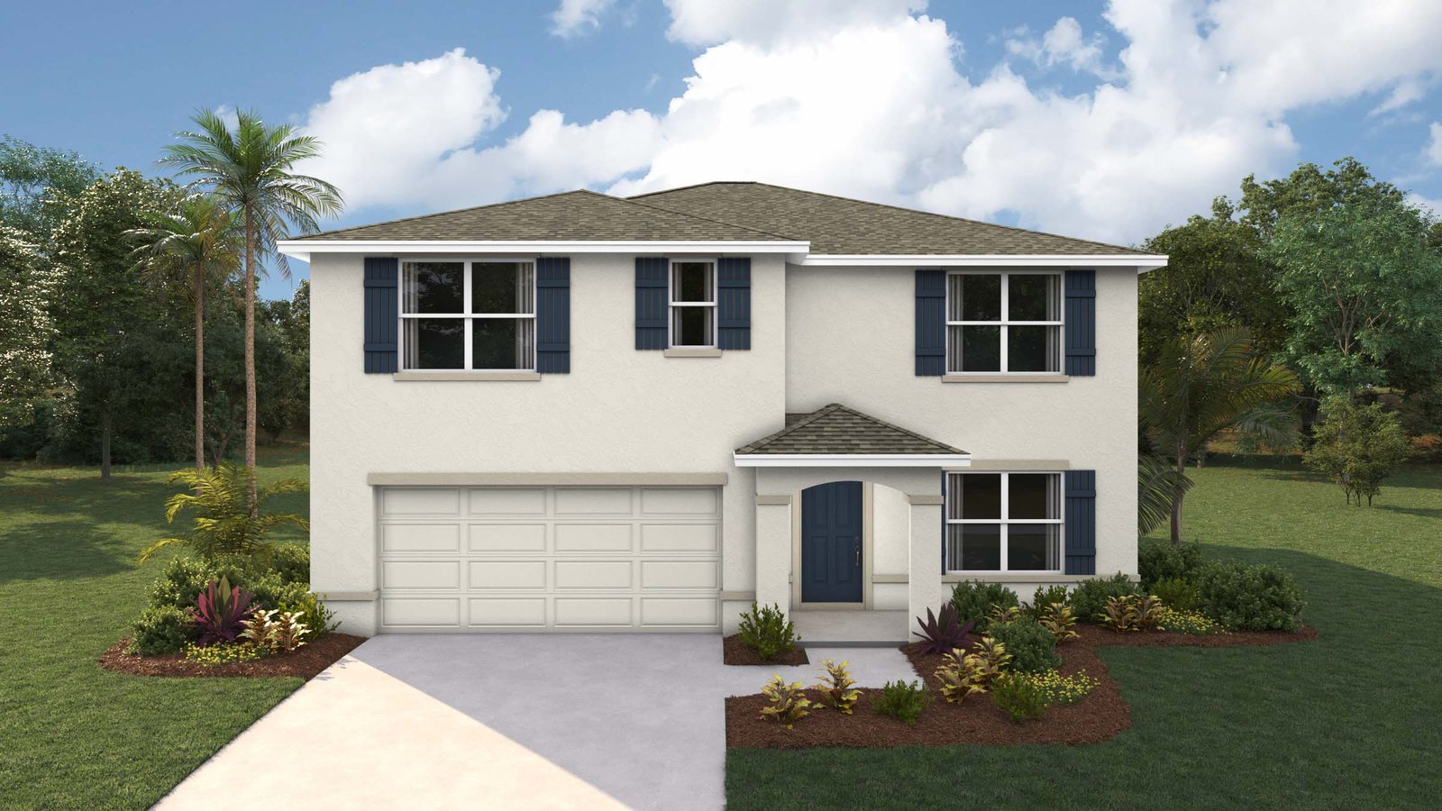 Hayden plan — new D.R. Horton home in Ocala Crossings South