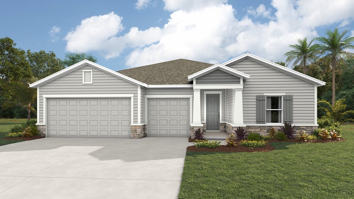 Camden plan — new D.R. Horton home in Buchanan Trails