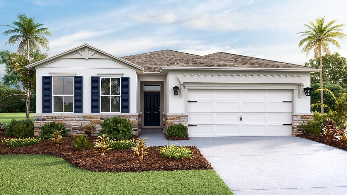 Delray plan — new D.R. Horton home in Ocala Preserve
