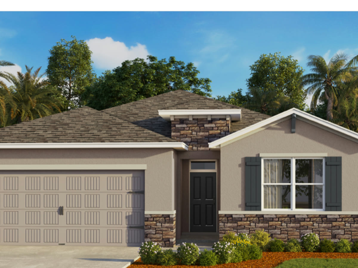 Delray plan — new D.R. Horton home in Mockingbird Reserve