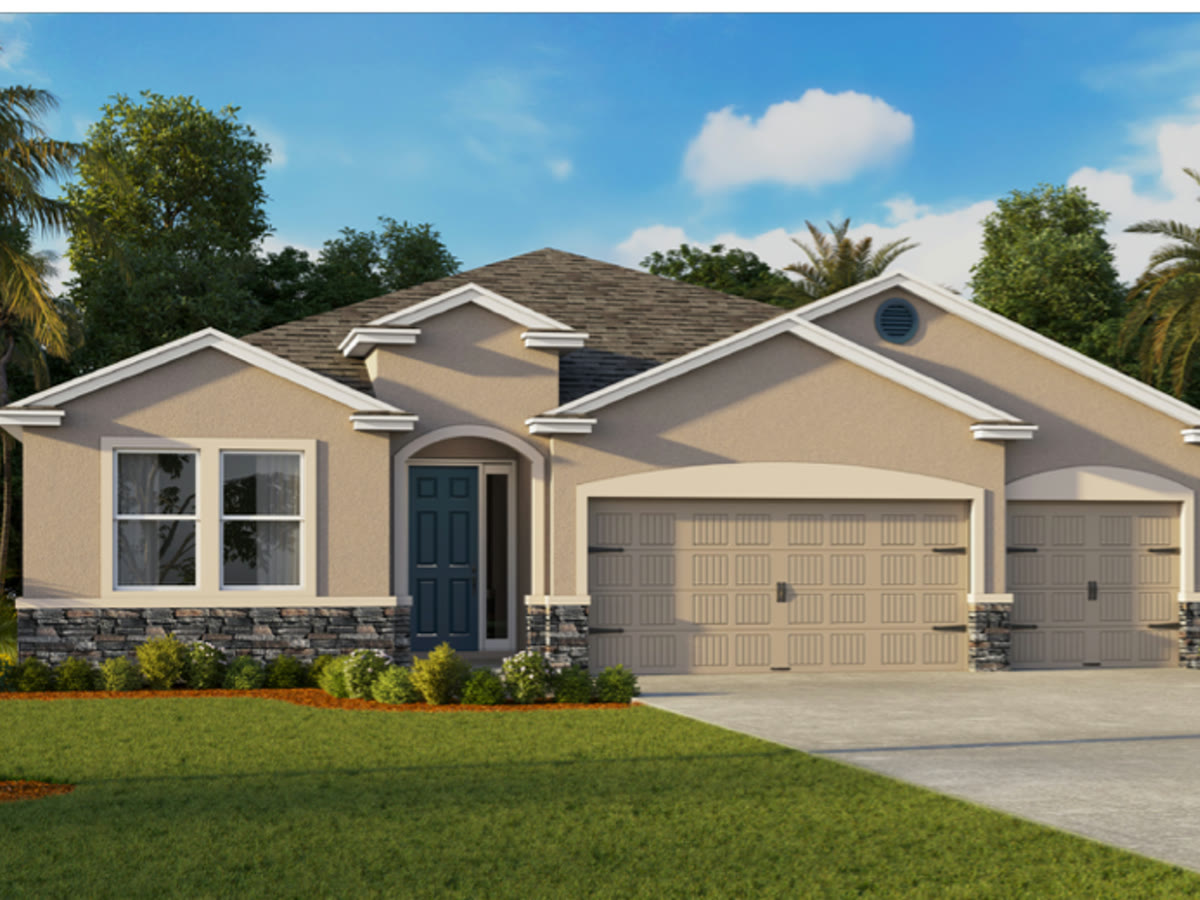 Destin plan — new D.R. Horton home in Tartan Farms
