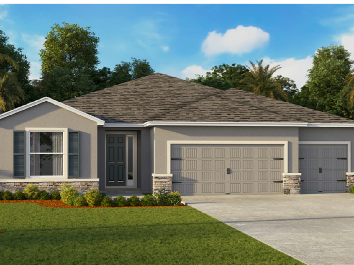 Hawthorne plan — new D.R. Horton home in Tartan Farms