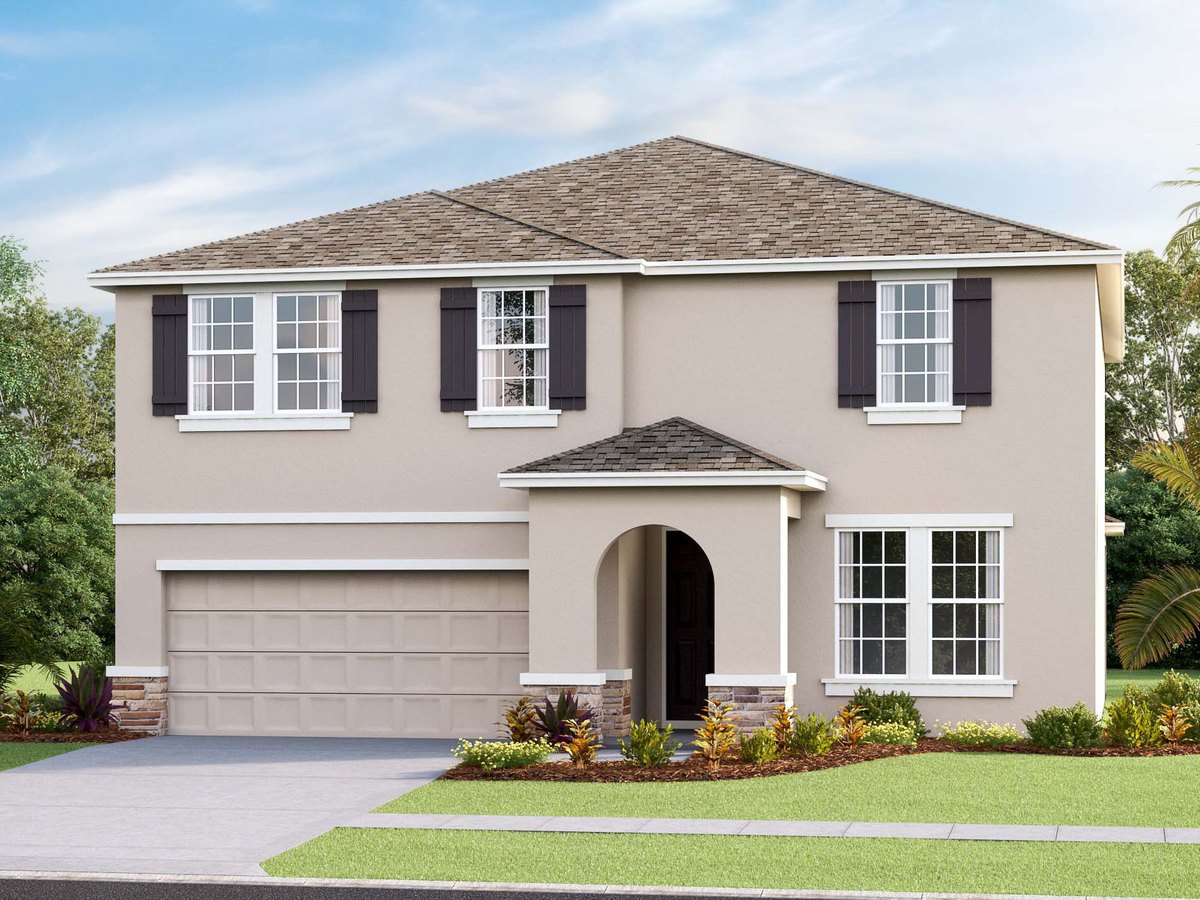 Hemingway plan — new D.R. Horton home in Sandal Key
