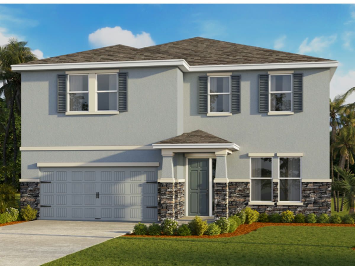 Holden plan — new D.R. Horton home in Tartan Farms