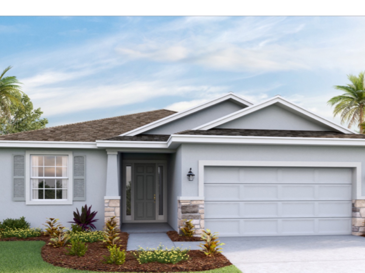 Laurel floor plan elevation