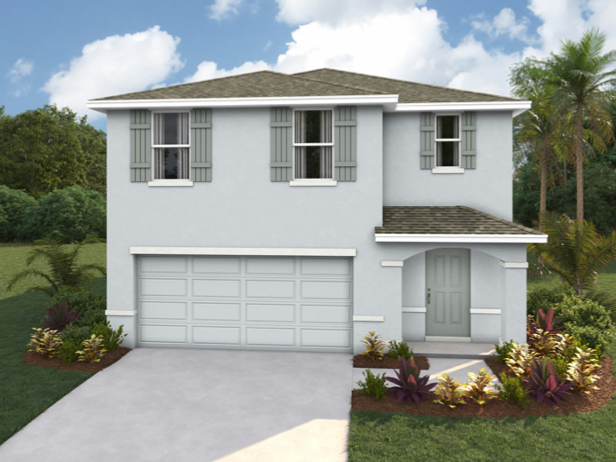 Robie plan exterior — new homes